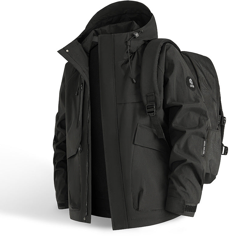 Herren Technische Multifunktionsjacke Nord Taschen