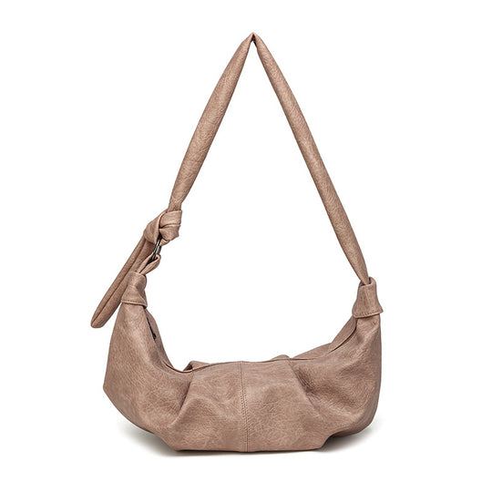 Damen Hobo-Tasche mit kreativer Faltentechnik und dekorativen Details Nord Taschen