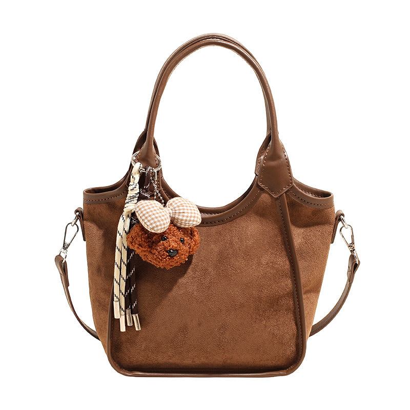 Damen modische Handtasche mit abnehmbarem Anhänger Nord Taschen