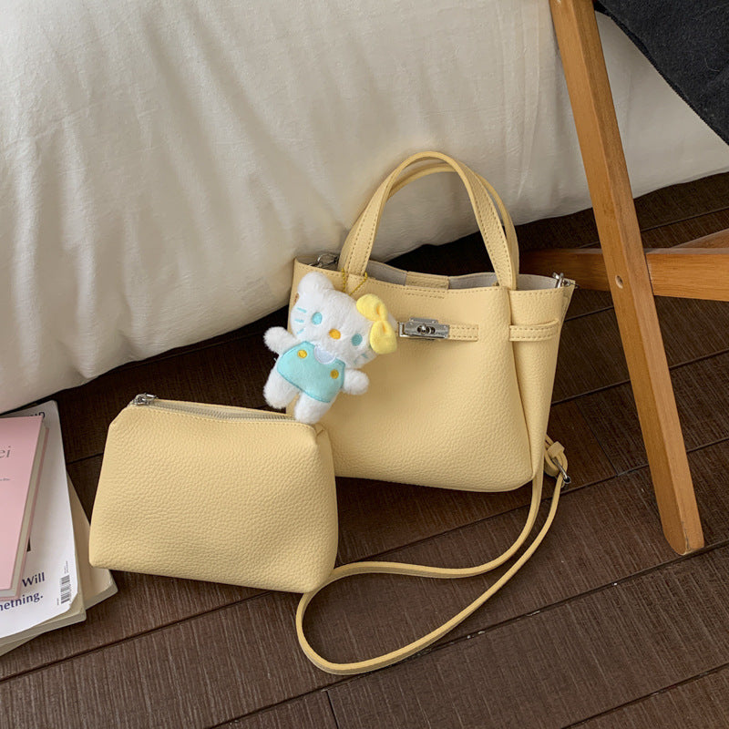 Damen Mini-Handtasche mit abnehmbarem Kosmetiktäschchen Nord Taschen