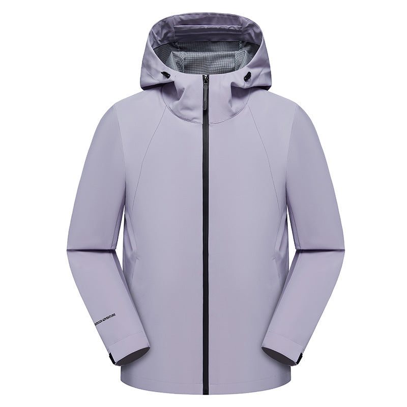 Herren dreilagige Softshell-Kapuzenjacke mit nahtversiegelter Wetterschutzmembran und ergonomischem Schnitt Nord Taschen