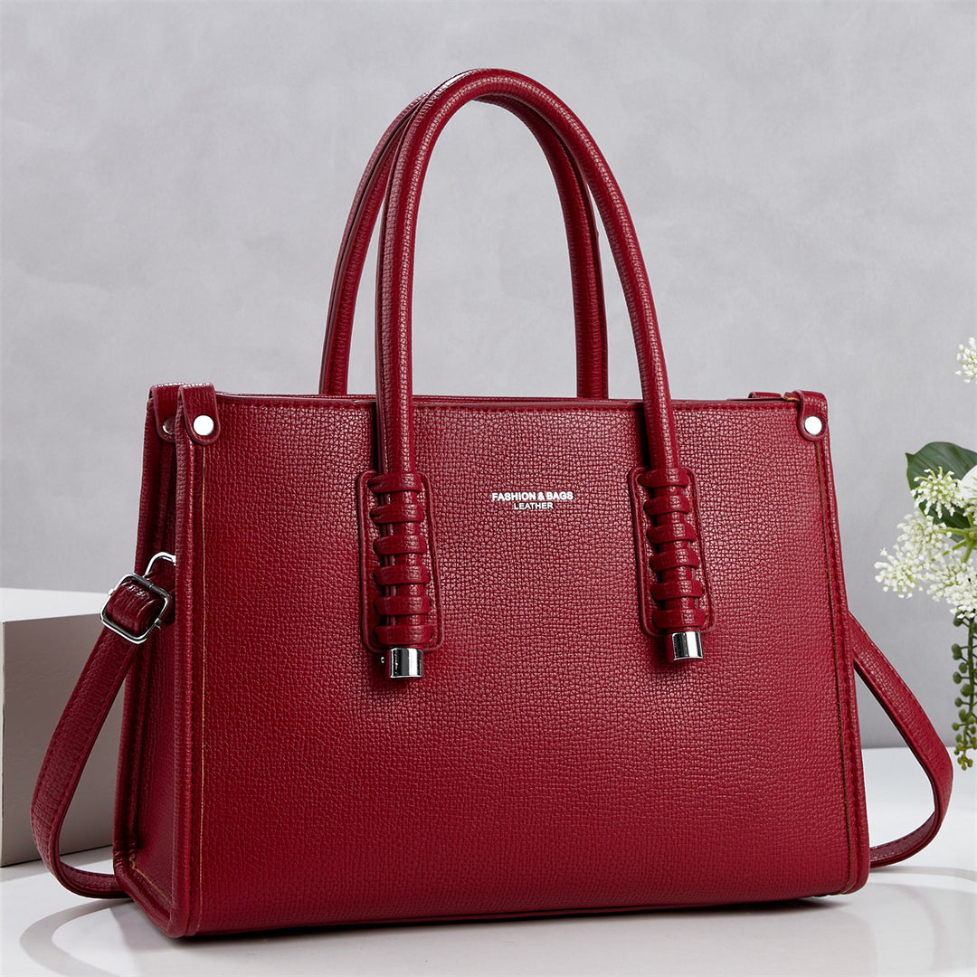 Damen praktische Handtasche mit eleganten Details Nord Taschen
