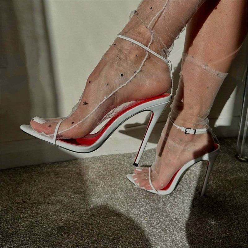 Damen High Heel Sandalen mit elegantem Riemendesign - Arvani