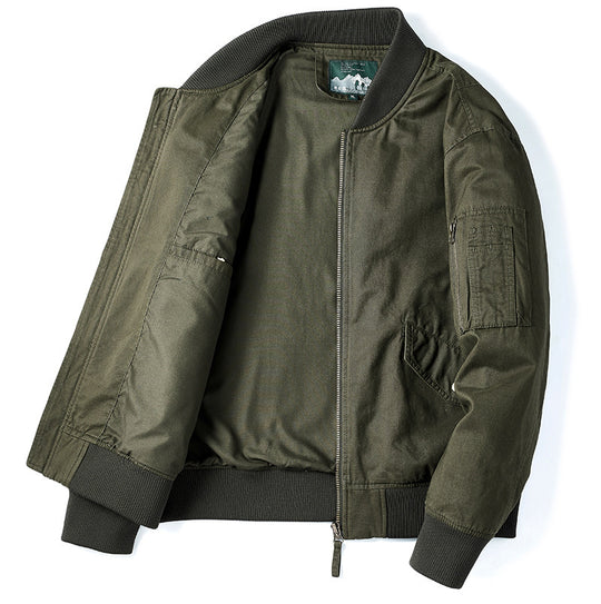 Herren Klassische Bomberjacke Nord Taschen