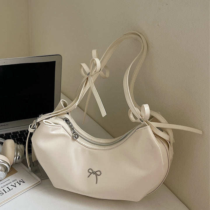 Damen elegante Umhängetasche mit modischen Schleifendetails Nord Taschen