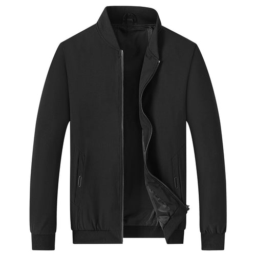 Herren Modische Übergangsjacke mit elastischen Bündchen Nord Taschen