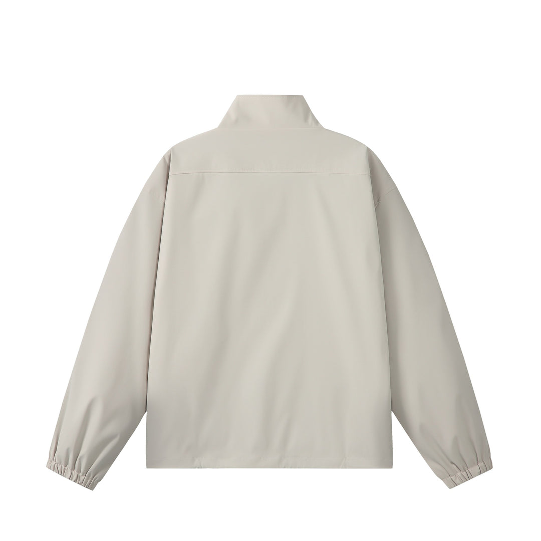 Unisex Leichte, Packbare Funktionsjacke im Oversize-Boxy-Schnitt mit Stehkragen Nord Taschen