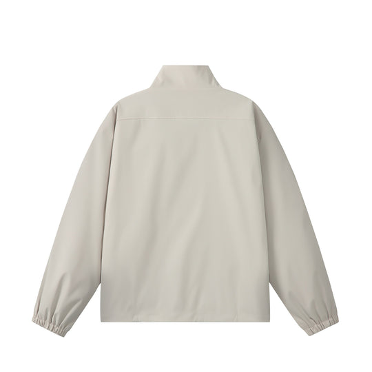 Unisex Leichte, Packbare Funktionsjacke im Oversize-Boxy-Schnitt mit Stehkragen Nord Taschen