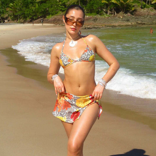 Damen Bikini-Set Nord Taschen