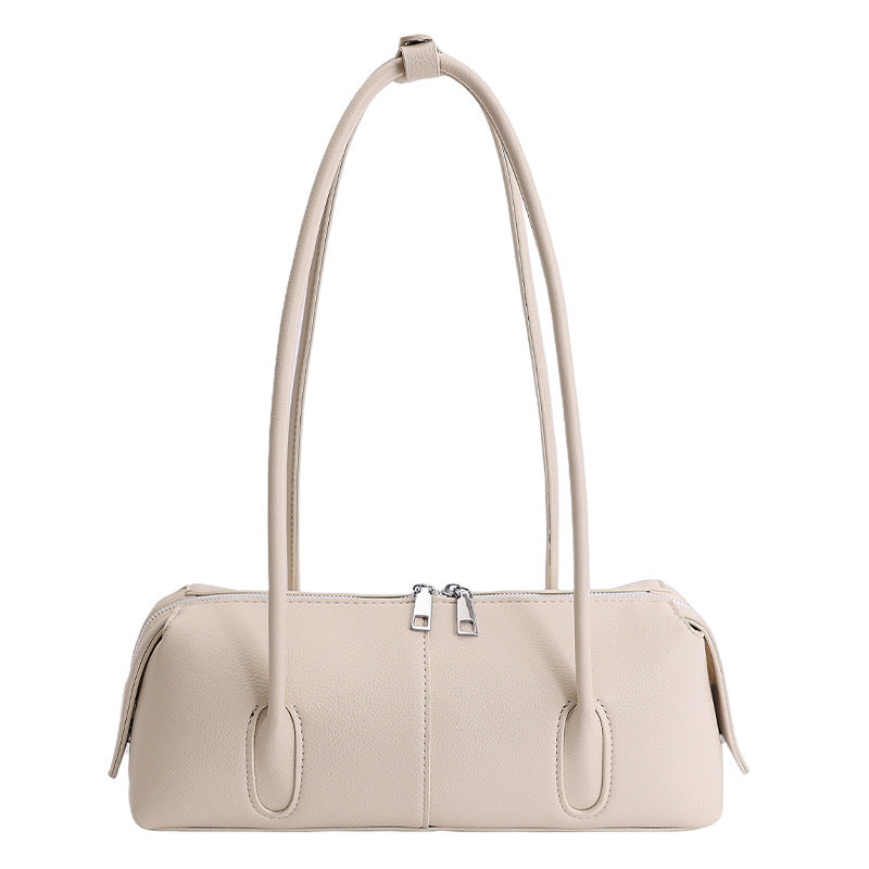 Damen elegante Umhängetasche mit doppeltem Reißverschluss und praktischen Details Nord Taschen