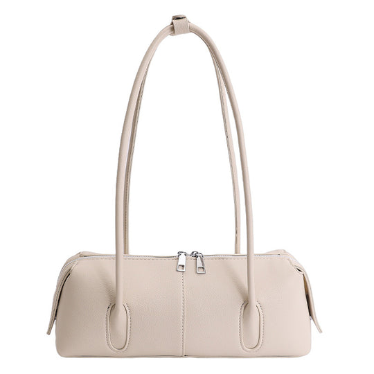 Damen elegante Umhängetasche mit doppeltem Reißverschluss und praktischen Details Nord Taschen