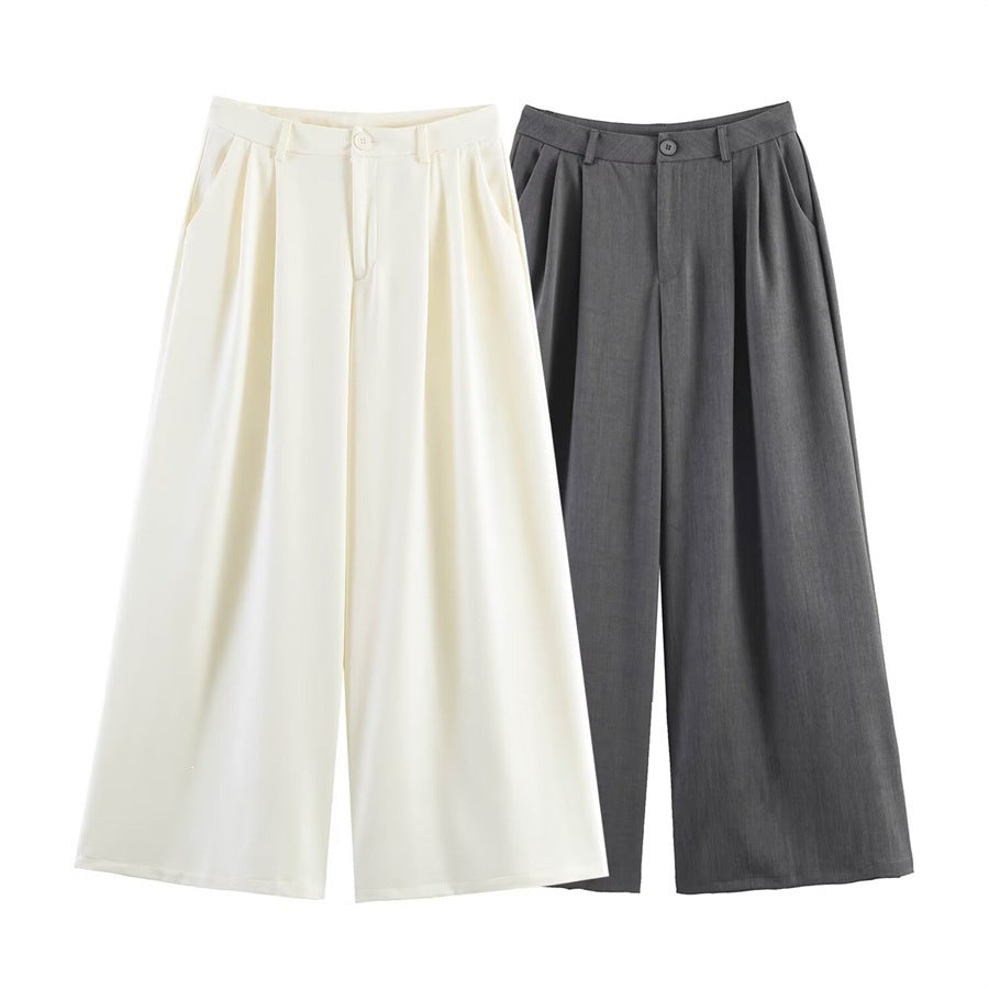 Damen Asymmetrischer Cropped-Blazer mit schräger Saumlinie und Reverskragen Nord Taschen