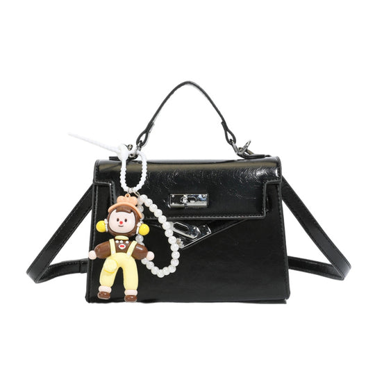 Damen Mini Handtasche mit süßem Anhänger Nord Taschen