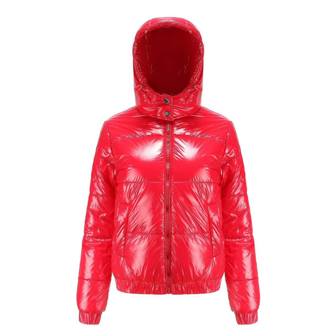 Glänzende Wasserabweisende Thermo Komfort Winterjacke Damen | Nord Taschen