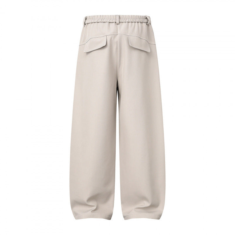 Damen Weite Culotte-Hose mit Kniepatches, elastischem Rückbund und aufgesetzten Taschen Nord Taschen