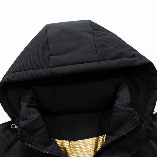 Herren Isolierte Winterjacke Nord Taschen