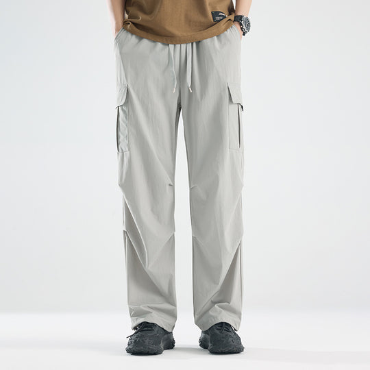 Herren Breite Tech‑Cargo‑Hose mit Utility‑Taschen und verstellbarem Bund Nord Taschen