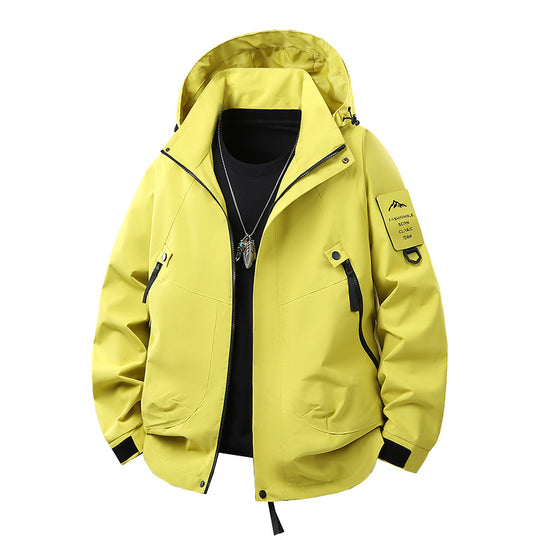Herren Multifunktionale winddichte Übergangsjacke Nord Taschen