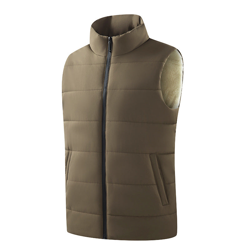 Herren Moderne Steppweste Nord Taschen