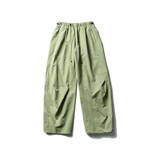 Unisex Weite Ripstop-Hose im Balloon‑Schnitt mit Tunnelzugbund und Utility‑Taschen Nord Taschen