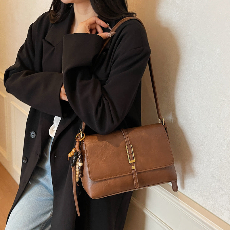 Damen Umhängetasche mit elegantem Verschluss Nord Taschen