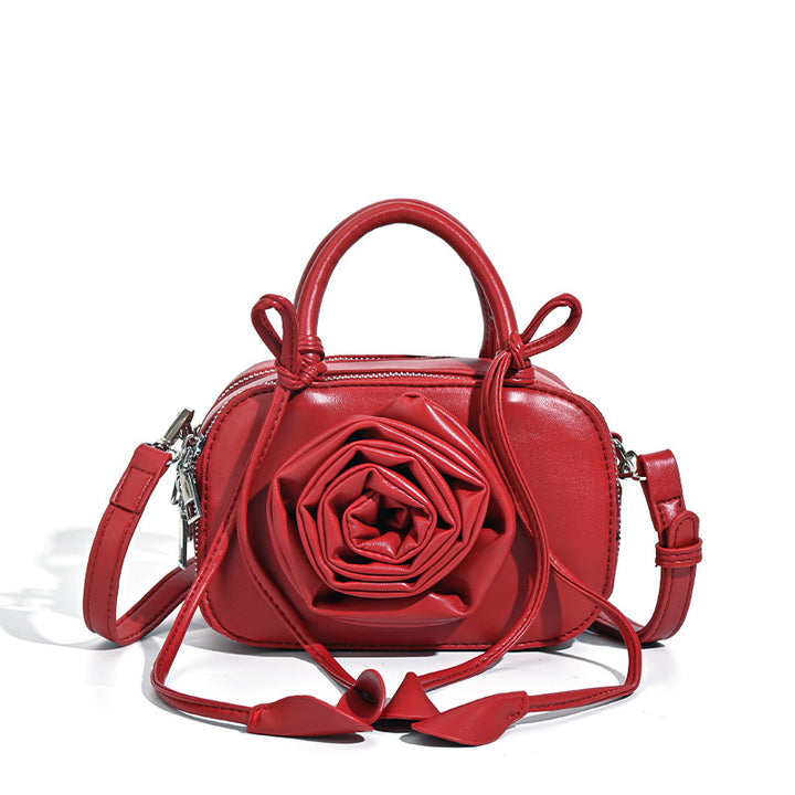 Damen Handtasche mit verspieltem Rosenmotiv Nord Taschen