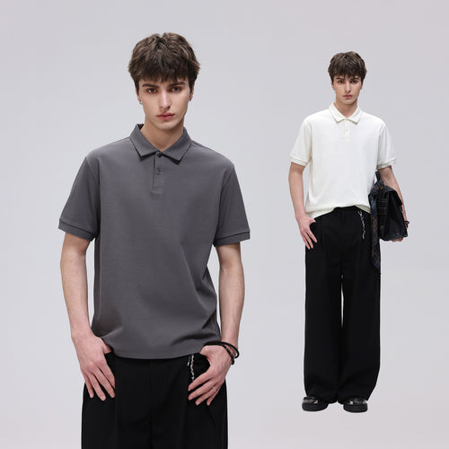 Herren Thermoregulierendes Piqué-Poloshirt mit feiner Struktur und Kurzarm Nord Taschen