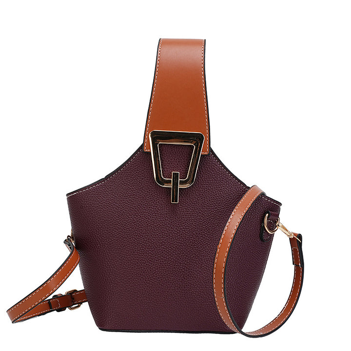 Damen Tragetasche im modernen Design mit elegantem Kettenverschluss Nord Taschen