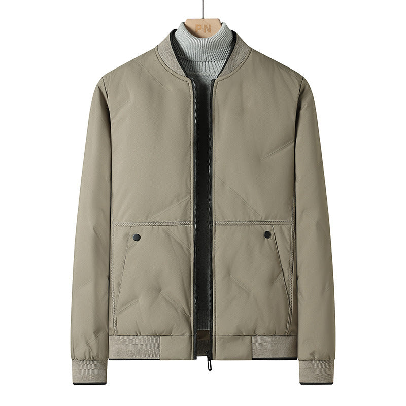 Herren Gepolsterte Thermo‑Bomberjacke mit winddichter Außenlage und warmem Futter Nord Taschen