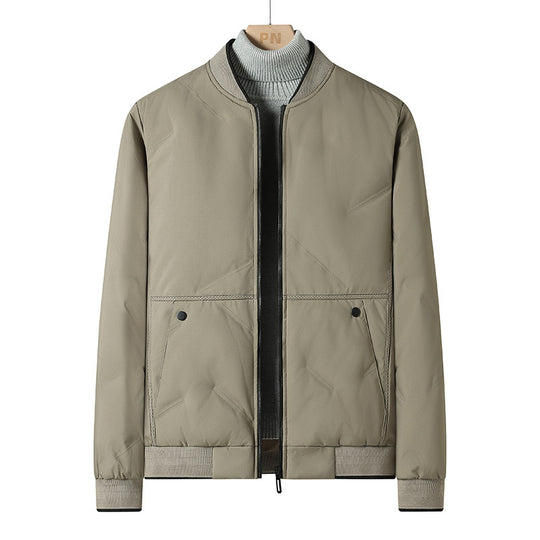 Herren Gepolsterte Thermo‑Bomberjacke mit winddichter Außenlage und warmem Futter Nord Taschen