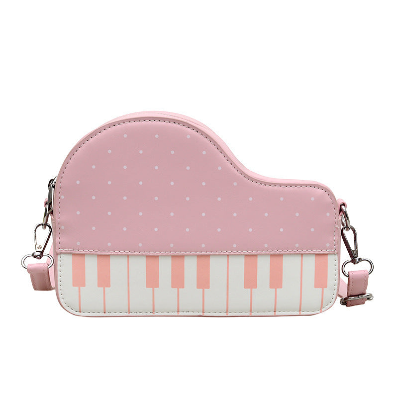 Damen Clutch-Tasche mit verspieltem Klavier-Design Nord Taschen