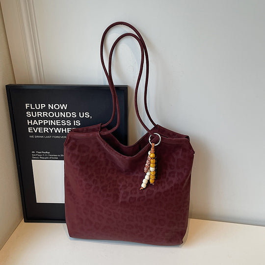 Damen Shopper-Tasche mit elegantem Leo-Design Nord Taschen