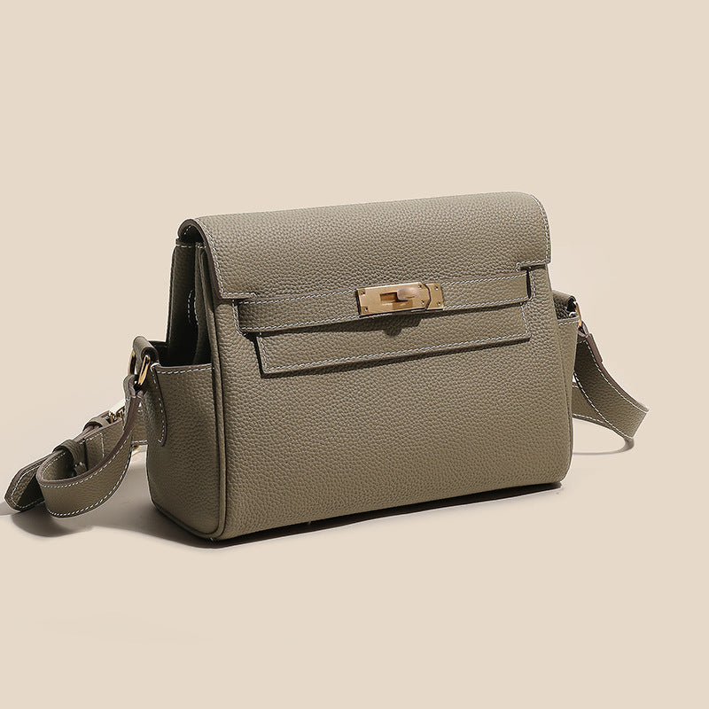 Damen Umhängetasche mit eleganter Klappenverschluss und verstellbarem Schulterriemen Nord Taschen