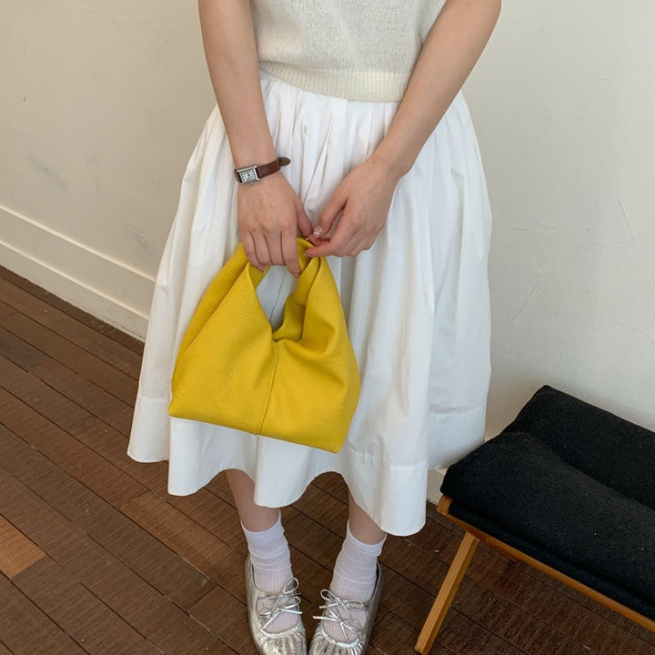 Damen Hobo-Tasche aus hochwertigem Kunstleder mit einzigartigem Knoten-Design Nord Taschen
