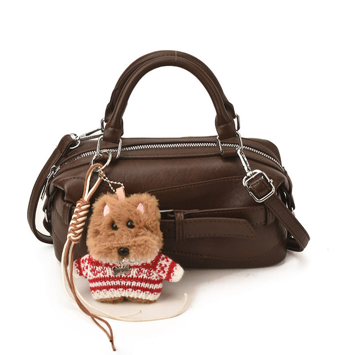 Damen Mini-Handtasche mit charmantem Tieranhänger Nord Taschen