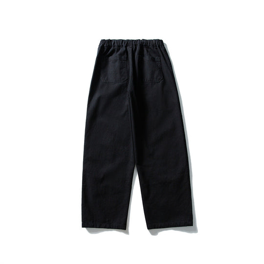 Herren weite Utility-Arbeitshose mit aufgesetzten Patch‑Taschen und elastischem Bund Nord Taschen