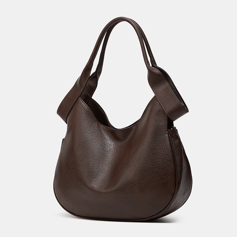 Damen Hobo-Tasche aus hochwertigem Kunstleder mit eleganter Oberflächenstruktur Nord Taschen