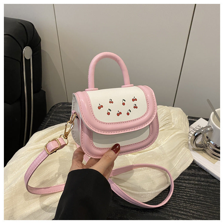 Damen Mini-Handtasche mit verspieltem Kirschmotiv Nord Taschen