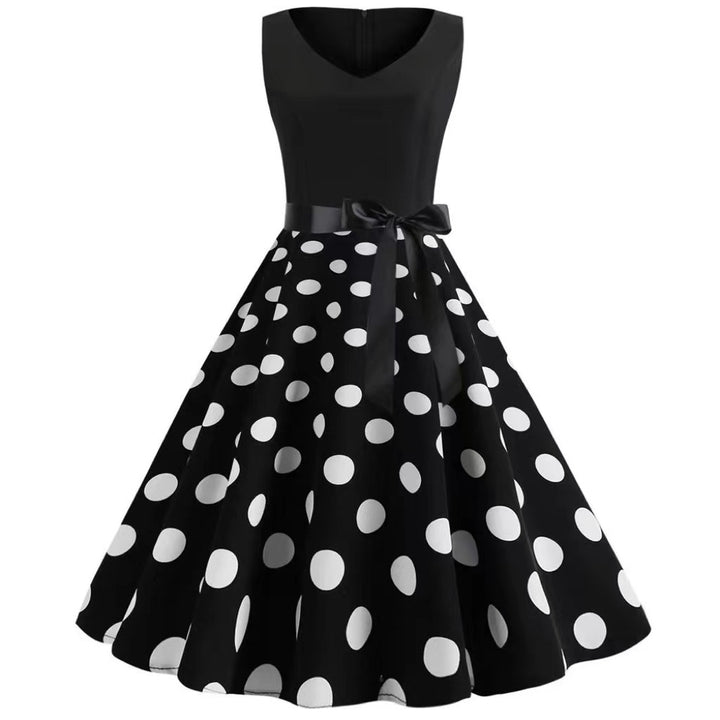 Rockabilly Kleid Polka-Dots