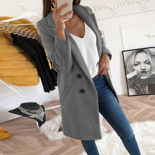 Damen Eleganter Oversize-Blazer Nord Taschen