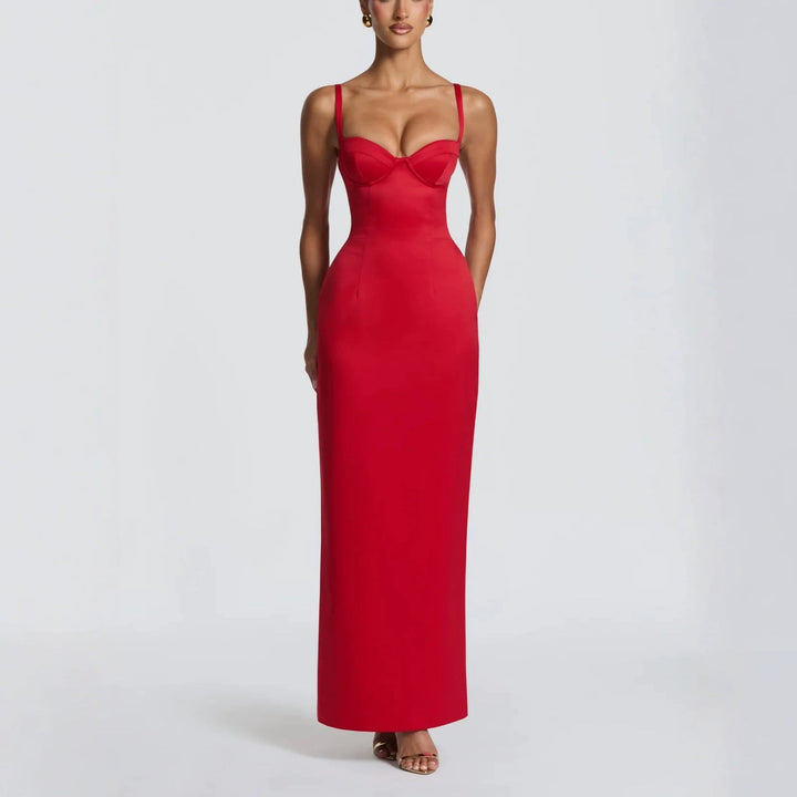 Damen Elegantes Ballkleid mit figurformendem Design