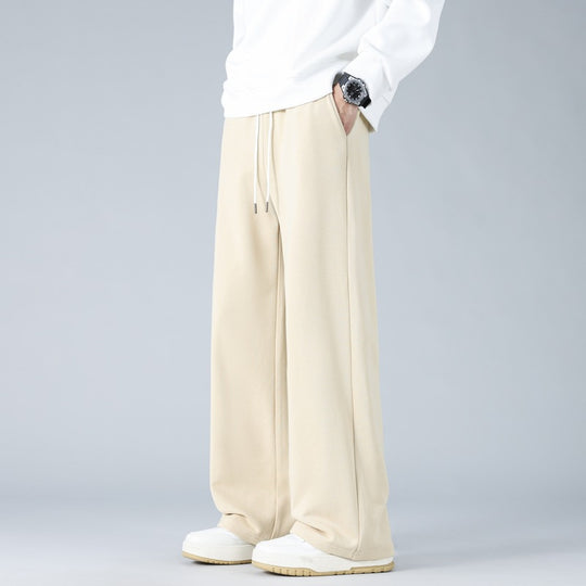 Herren Weite Oversize-Baggy-Loungehose mit Tunnelzugbund und fließender Jersey‑Qualität Nord Taschen