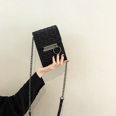 Damen Umhängetasche mit strukturiertem Obermaterial und modernem Silhouetten-Design Nord Taschen