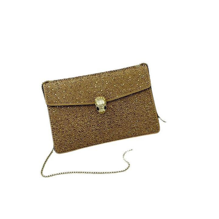 Damen Clutch mit funkelndem Strass Nord Taschen