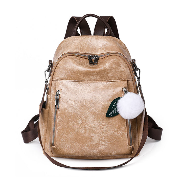 Damen modischer Rucksack mit eleganter Struktur und praktischen Reißverschlusstaschen Nord Taschen