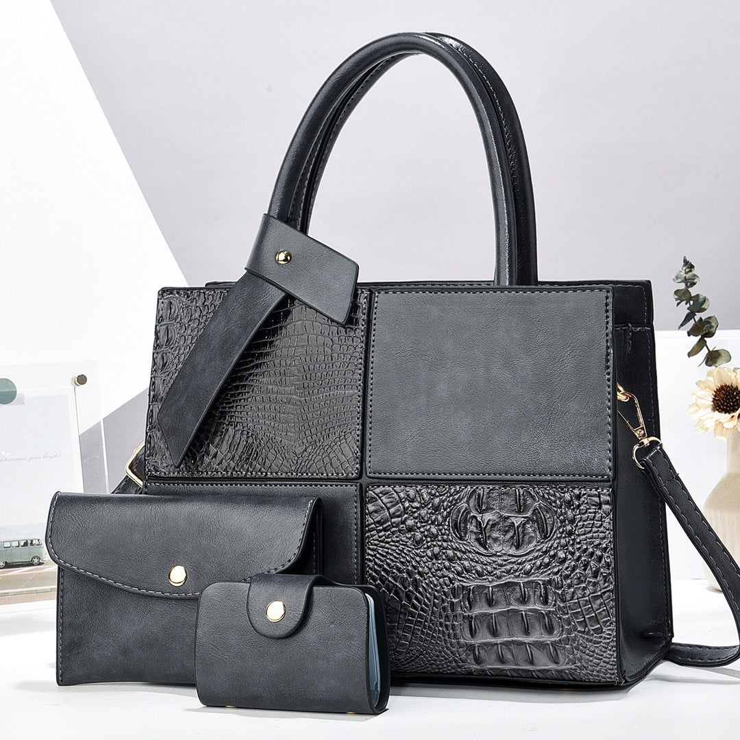 Damen modische Handtasche mit abnehmbaren Fächern Nord Taschen