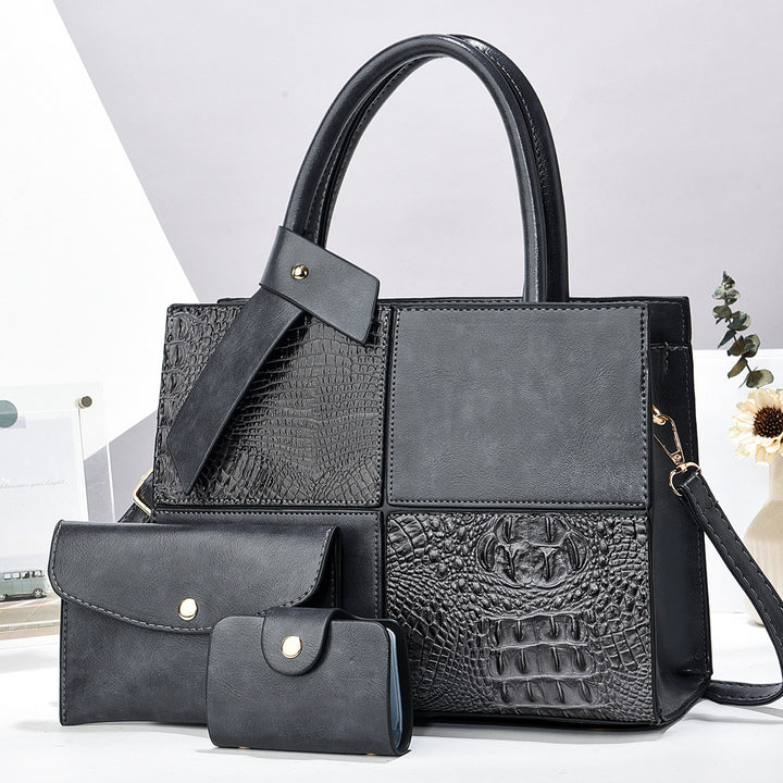 Damen modische Handtasche mit abnehmbaren Fächern Nord Taschen