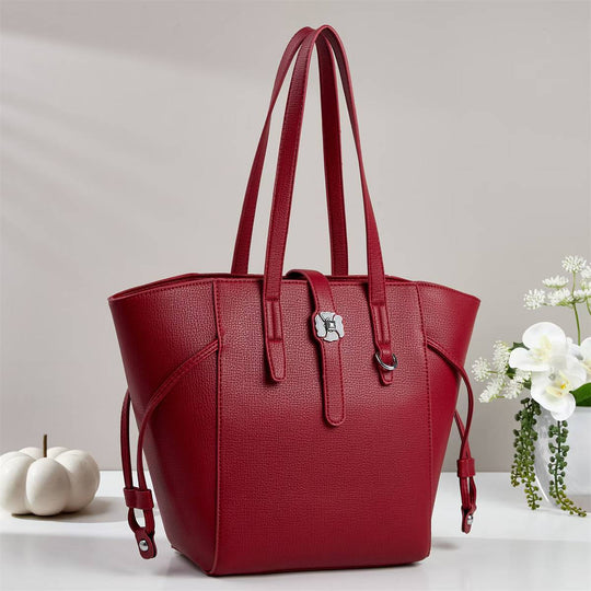 Damen elegante Shopper-Tasche mit strukturierten Oberflächen Nord Taschen