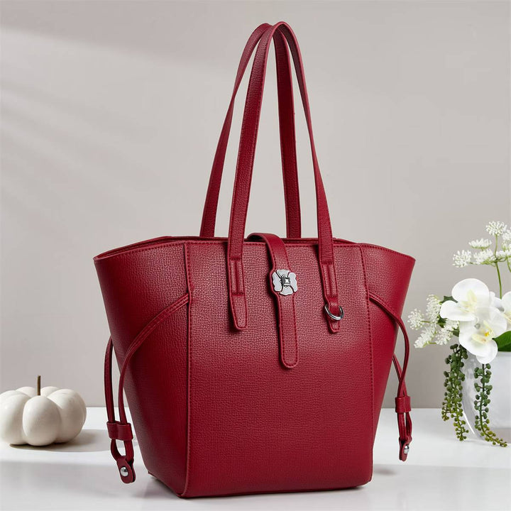 Damen elegante Shopper-Tasche mit strukturierten Oberflächen Nord Taschen
