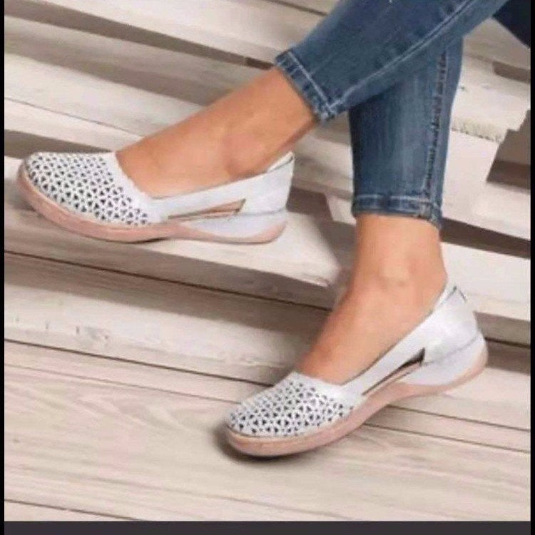 Damen Bequeme und luftige Freizeitschuhe mit durchbrochenem Design Nord Taschen